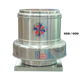 GDB/ GDD Aero Extractores Centrífugos de Aluminio para Techo y Pared